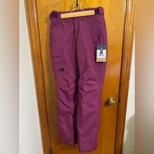 NWT Women’s The North Face Boysenberry Freedom Insulated Pant XS TP